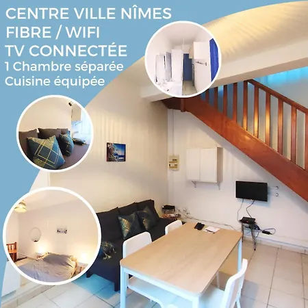 Cosy En Centre Centre-ville . . . شقة نيم